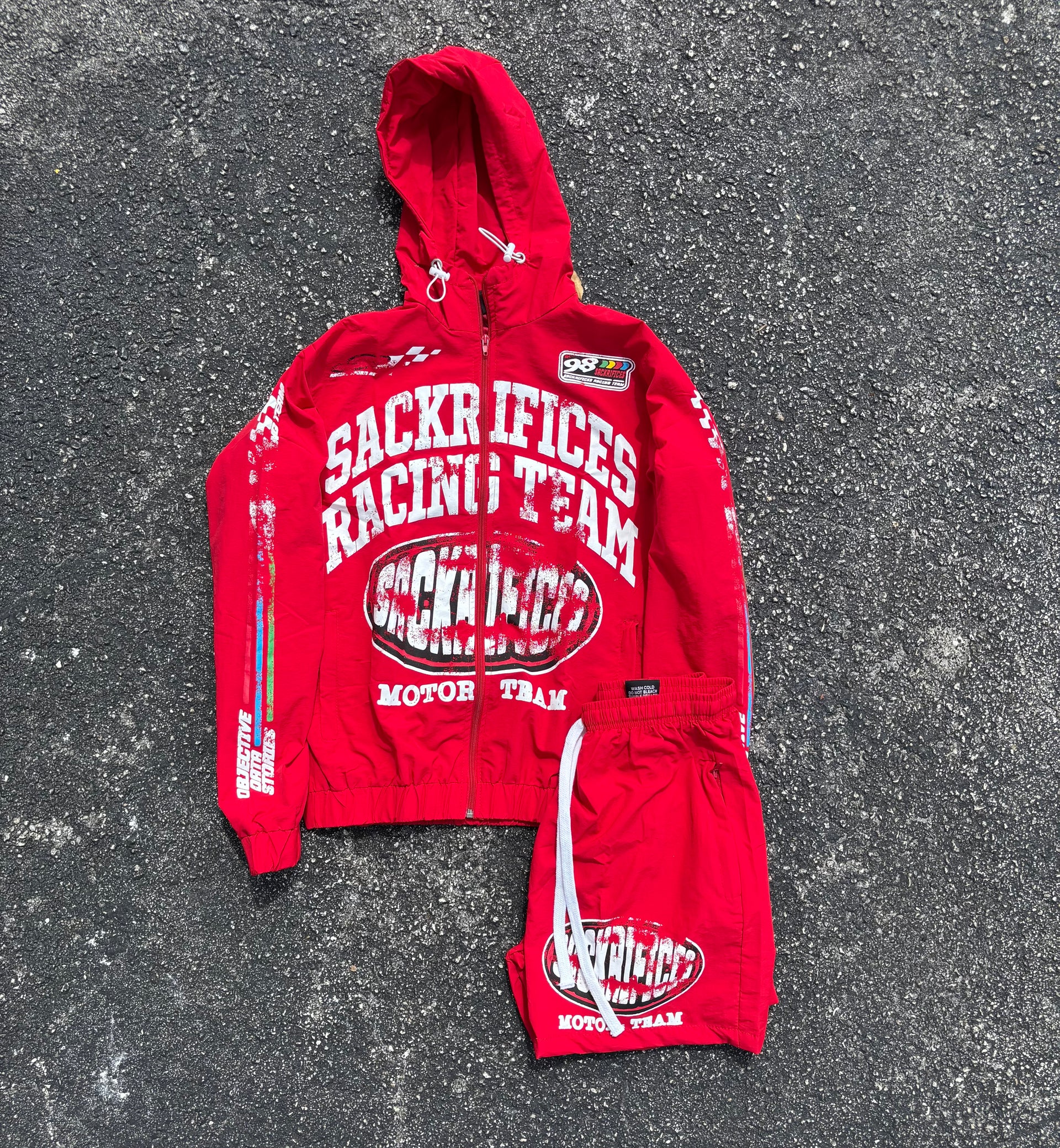 Sack Turismo- Red shorts