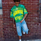 Sack Blaze - Green Boxy Tee