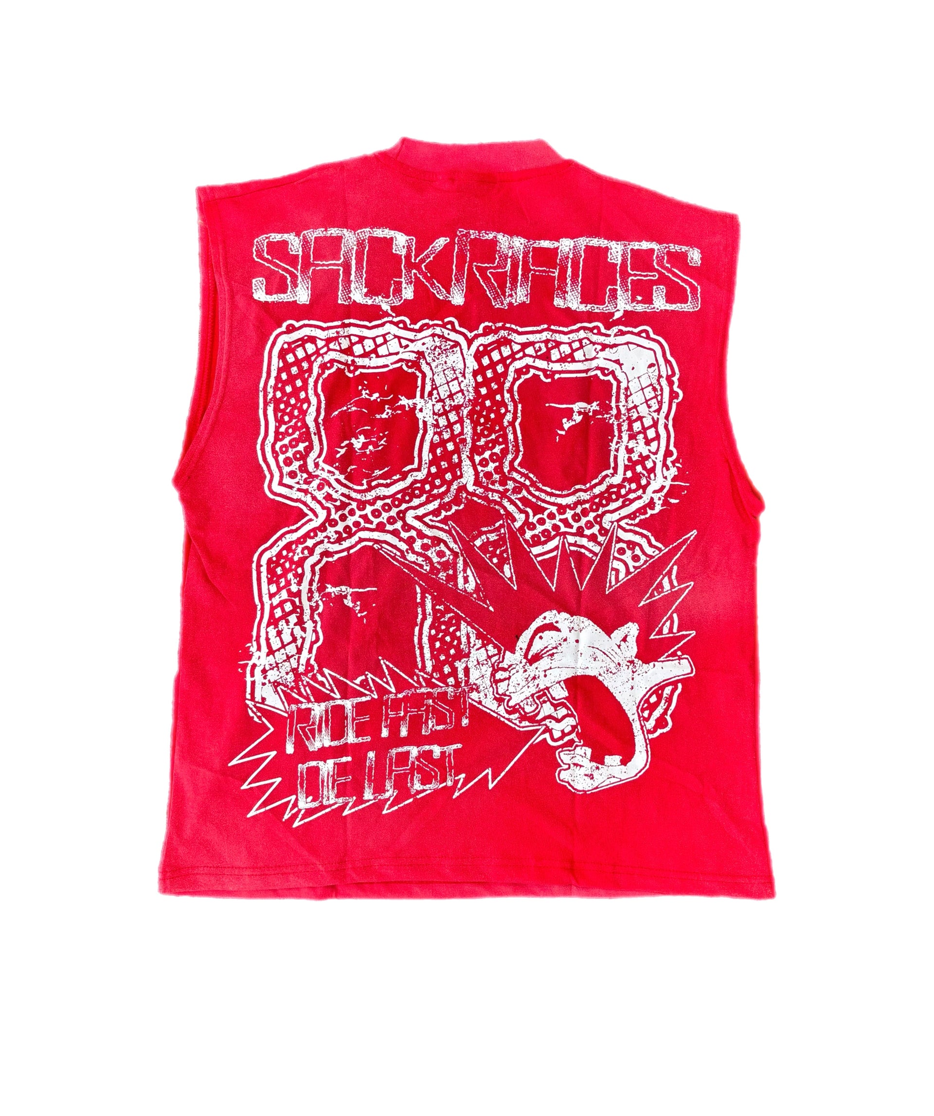 Sack Runner - Red Cut sleeve