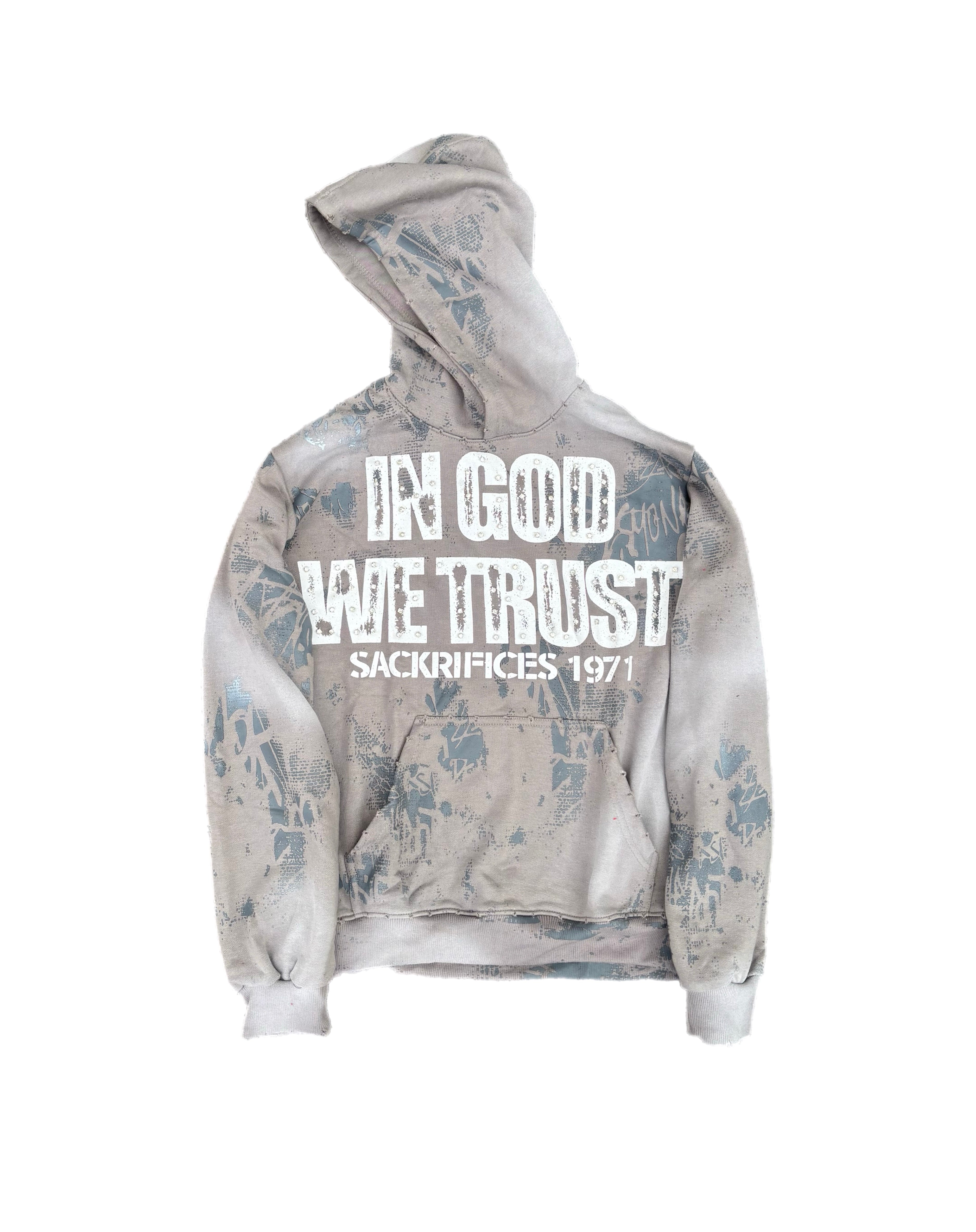 We trust” - Grey Hoodie