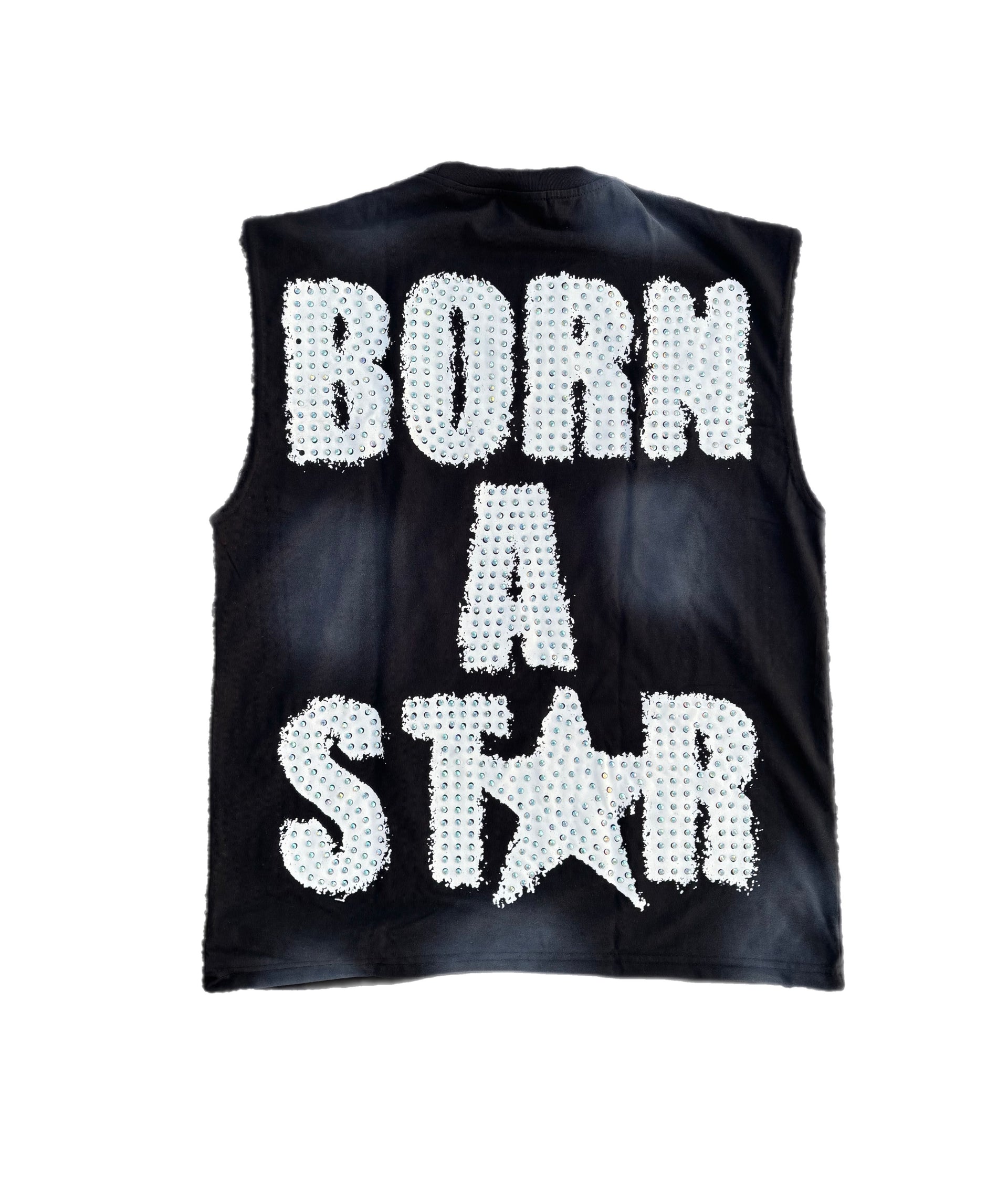 Sack Rhinestone - sleeveless tee