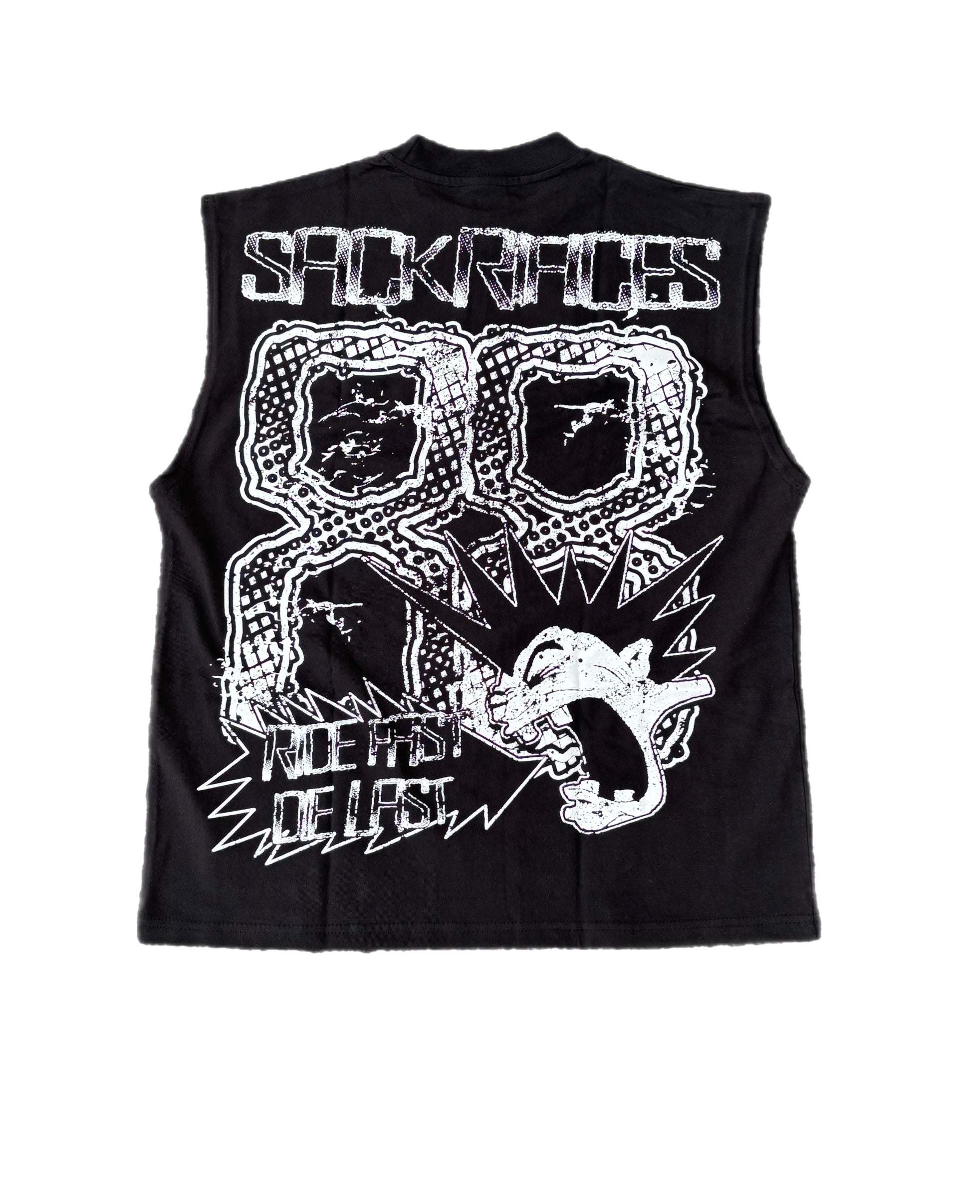 Sack Runner - Black Cut sleeve