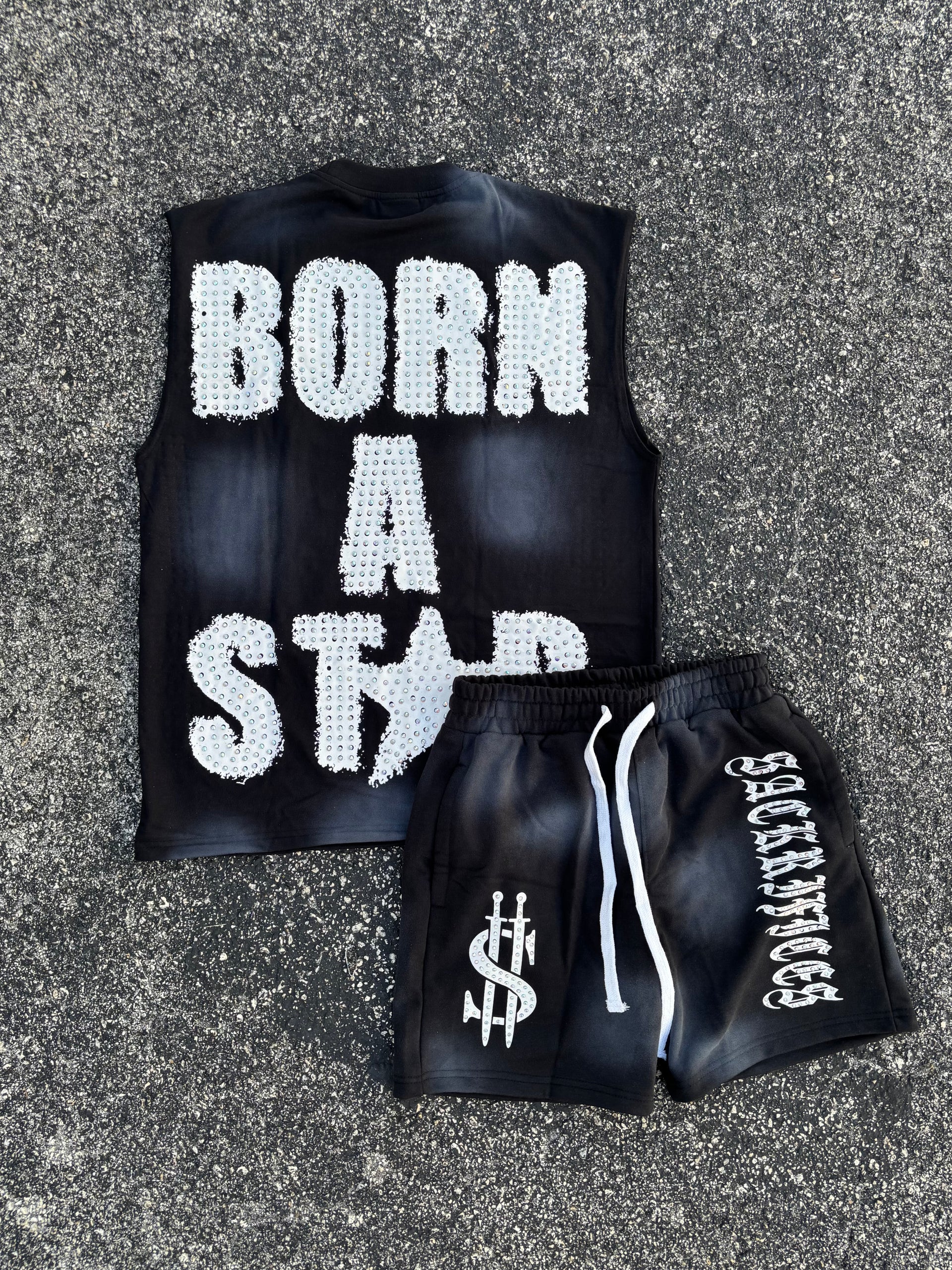 Sack Rhinestone - Shorts