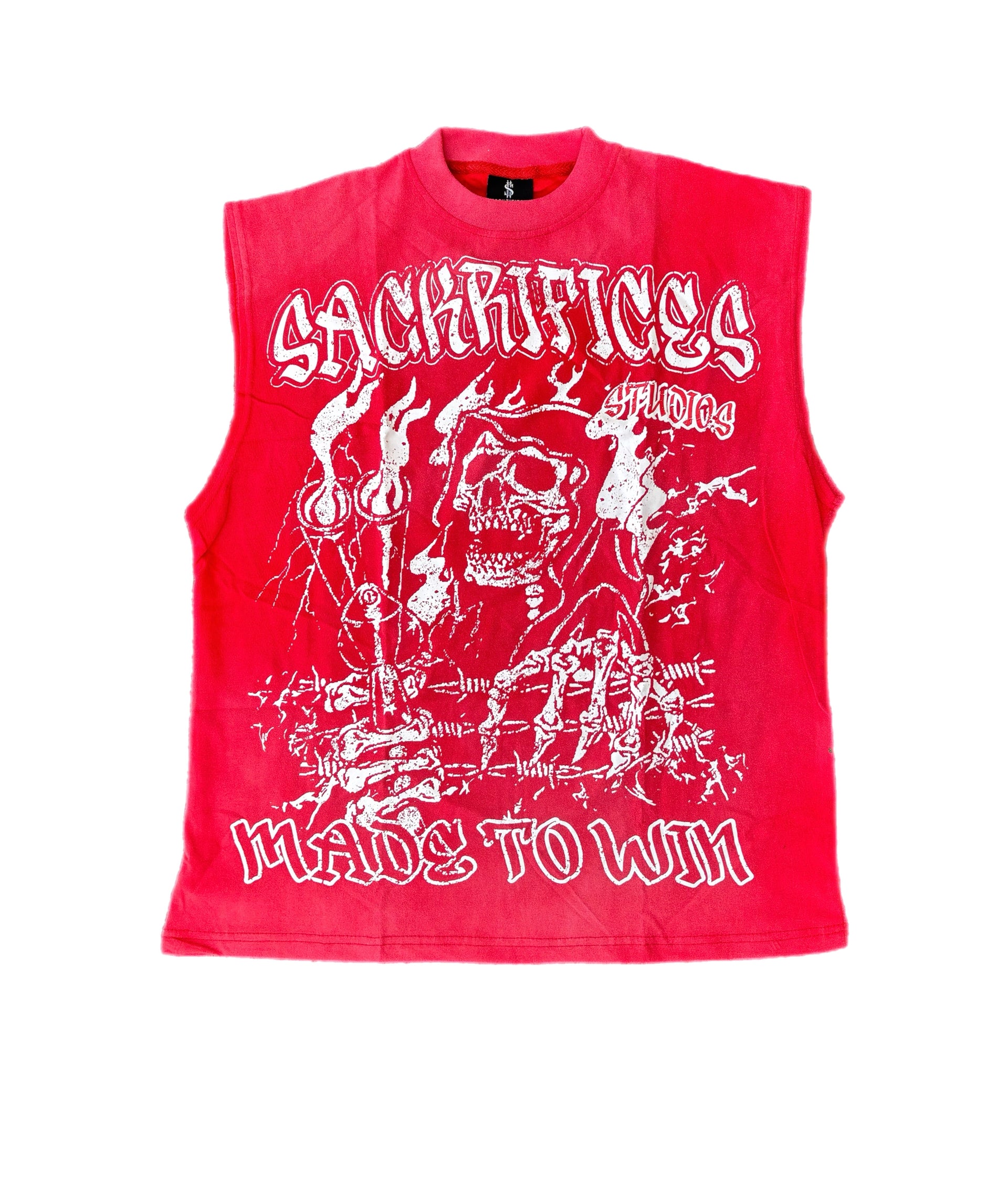 Sack Runner - Red Cut sleeve