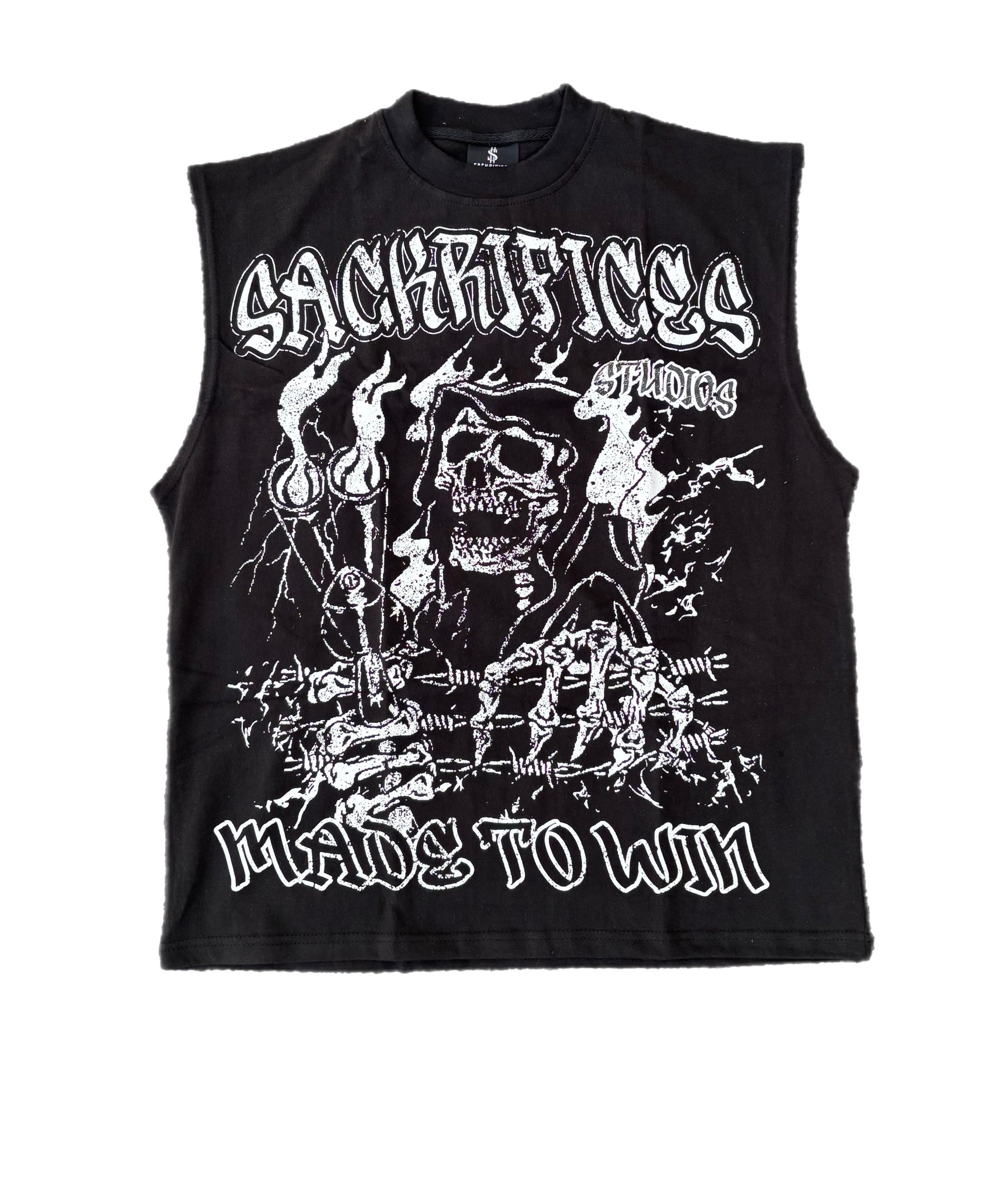 Sack Runner - Black Cut sleeve