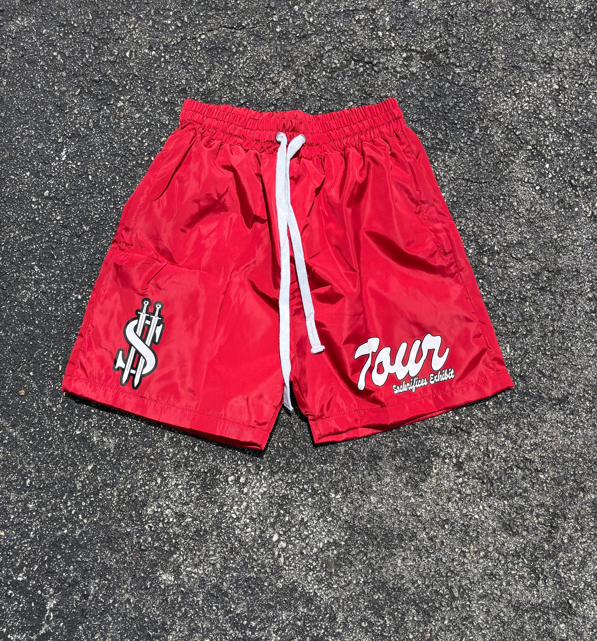Sack “Tour”- Red shorts
