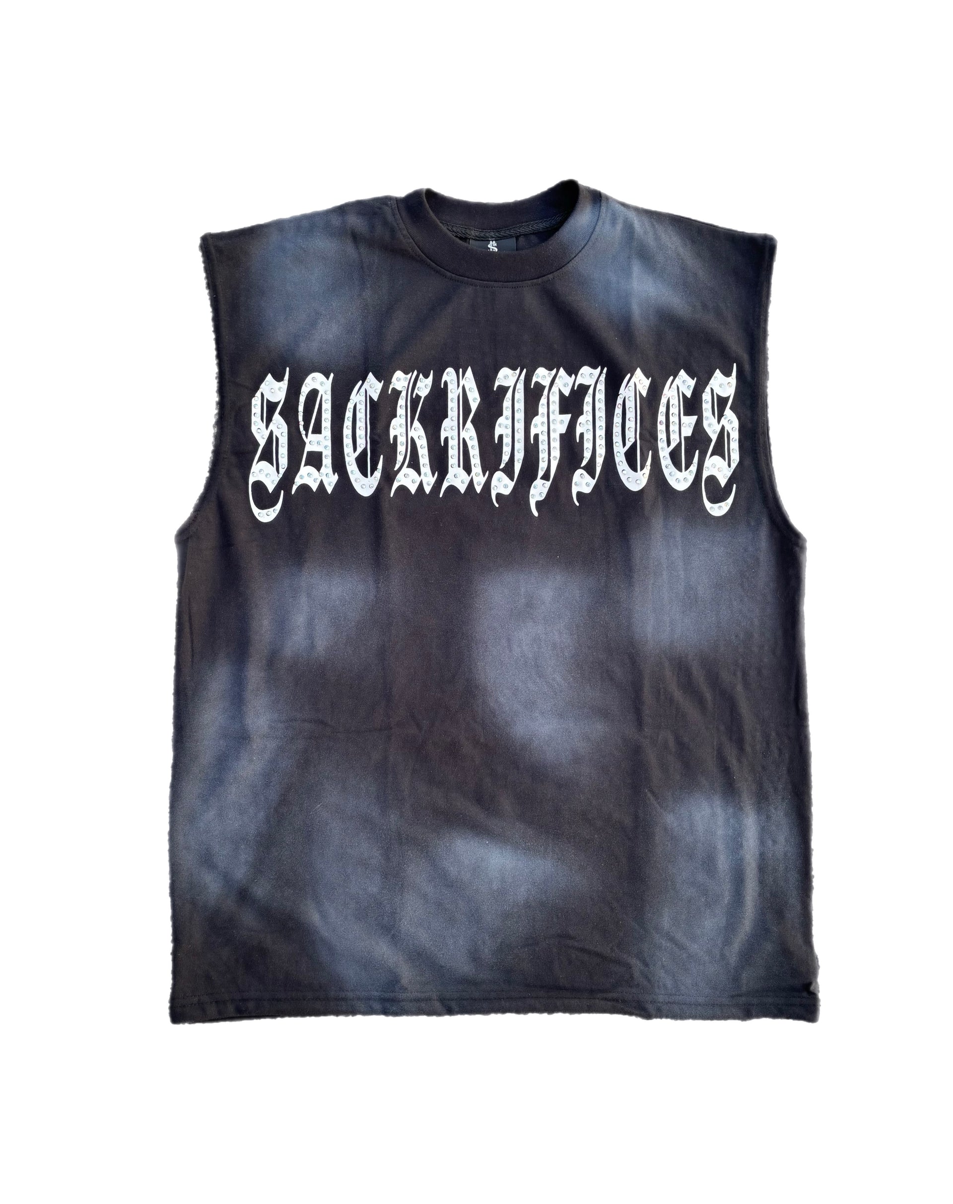 Sack Rhinestone - sleeveless tee