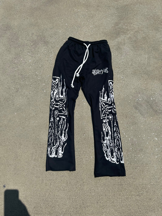 Sack “Religion” - Flared Sweatpants