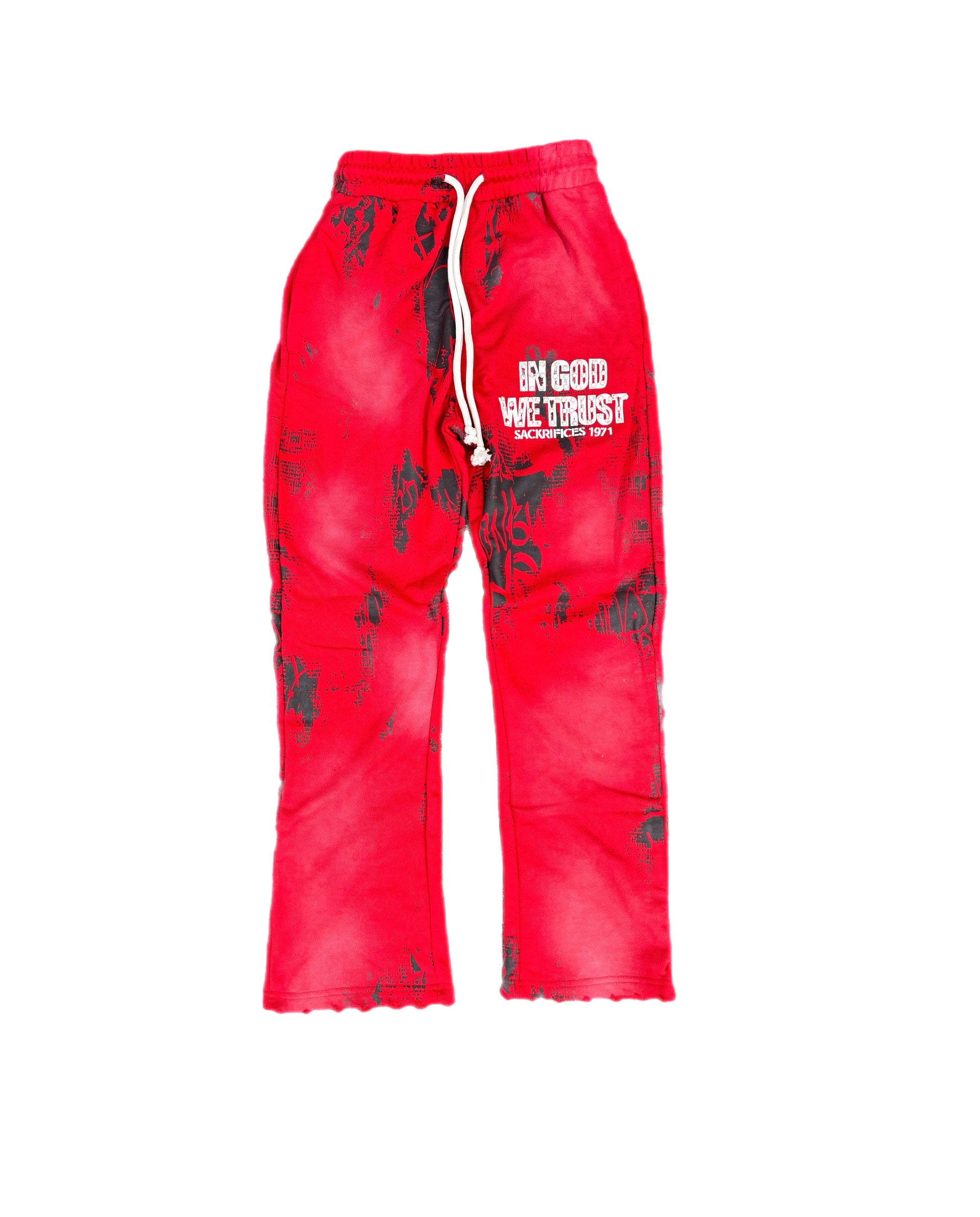 “We trust” - Red Pants